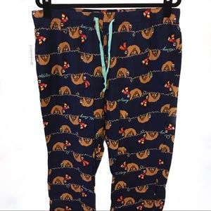 Old Navy Christmas Sloth Pajama Pants